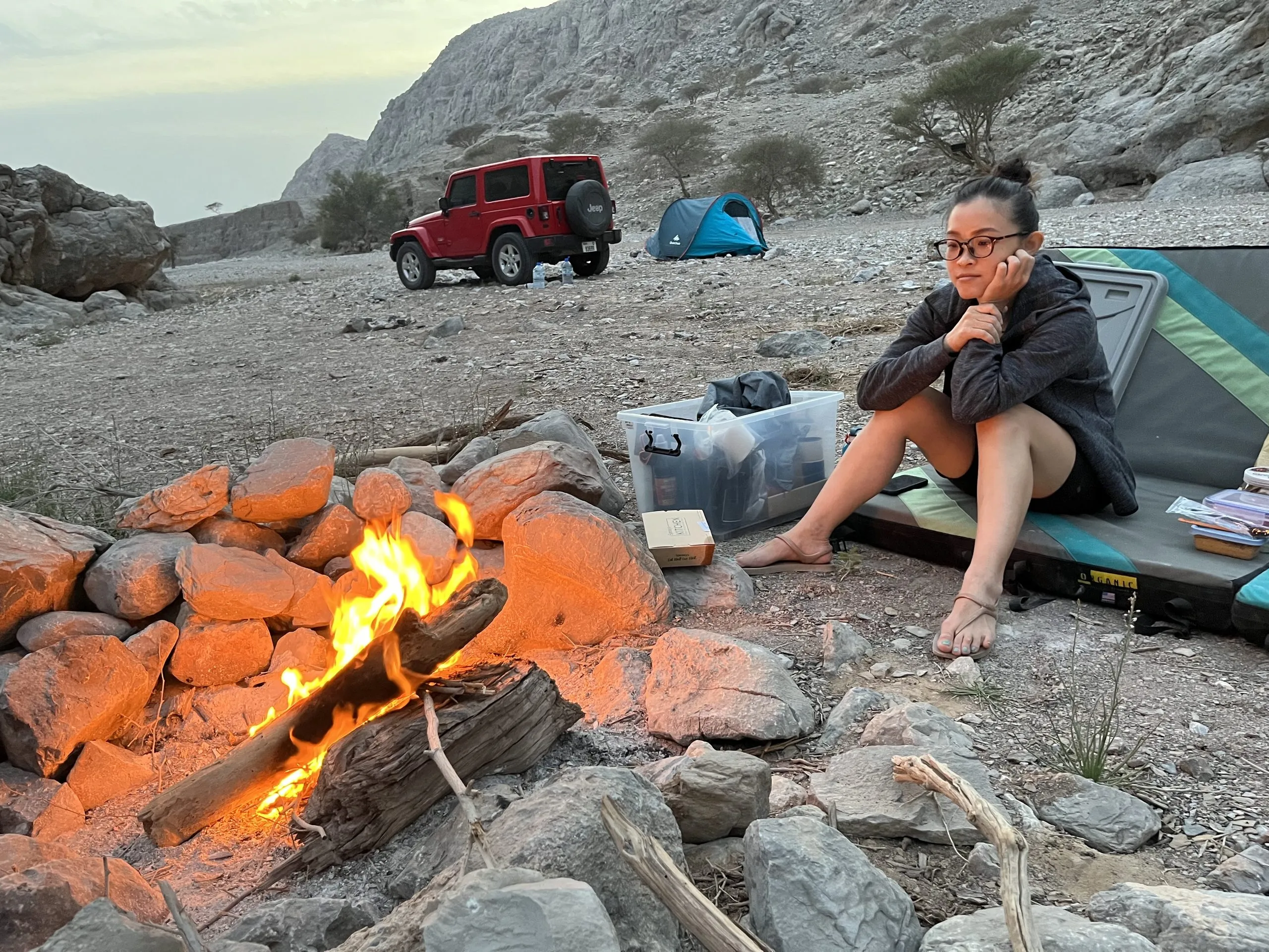 Camping in Ras Al Khaimah UAE