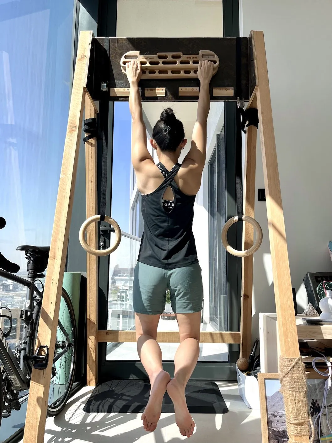 Hangboard for climbing specific training