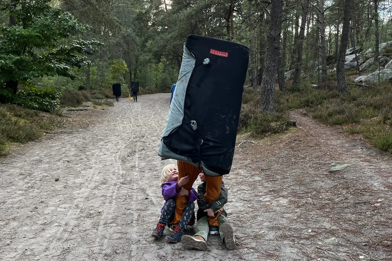 Children in Fontainebleau