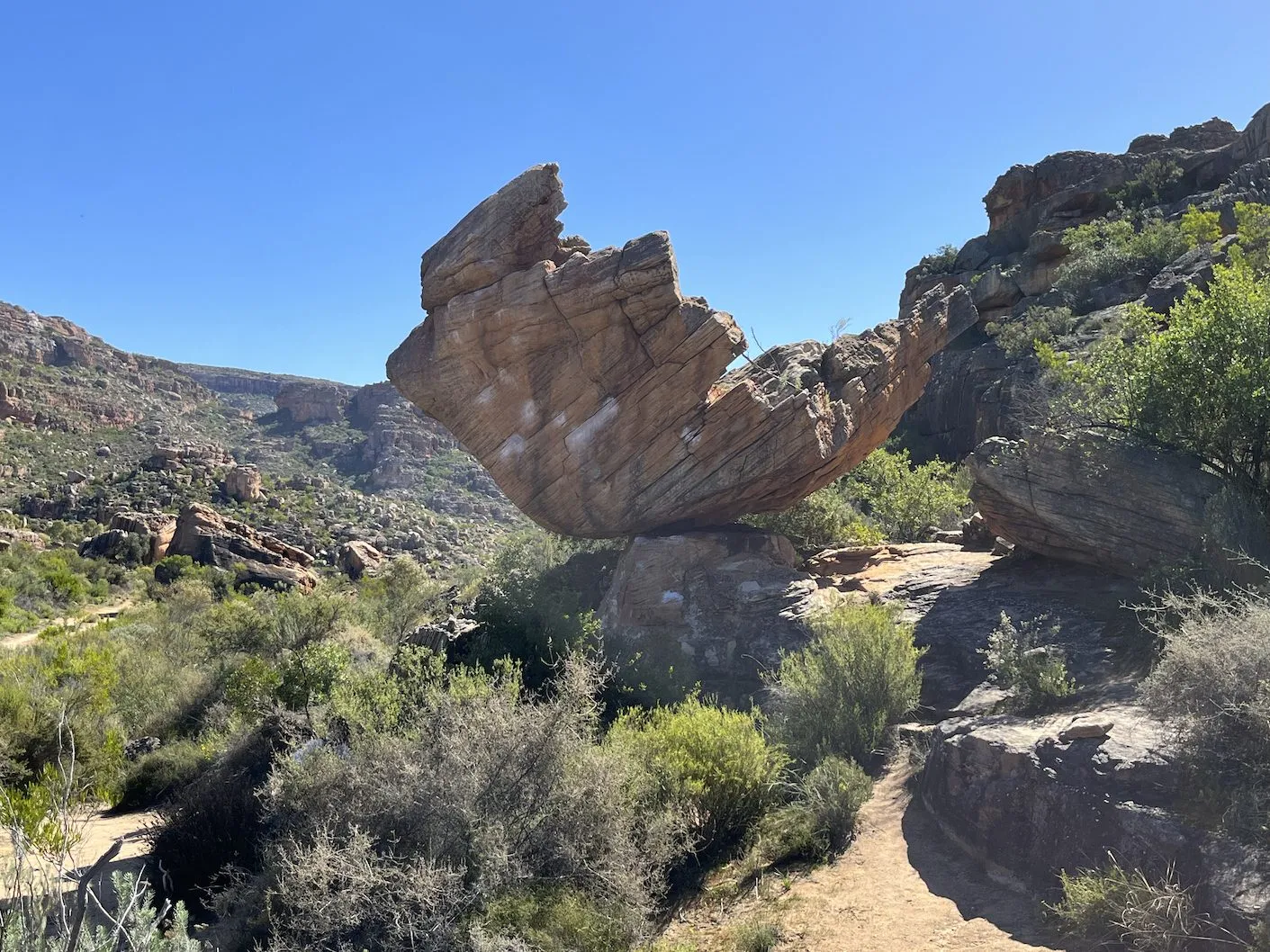 The Hatchling (V11) in Rocklands